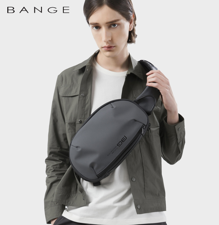 BANGE New Men Anti Theft Waterproof toiletry wash bag travel high quality men