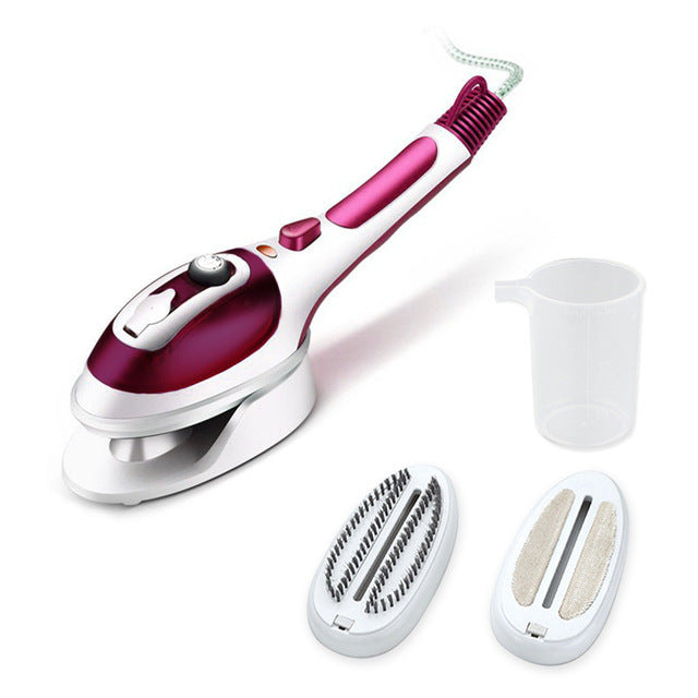 800w Handheld Garment Steamer Portable Home and Travel Fabric Steamer Fast Heat Up Removable Water Tank Steam Iron