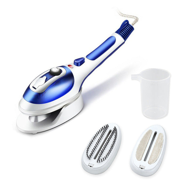 800w Handheld Garment Steamer Portable Home and Travel Fabric Steamer Fast Heat Up Removable Water Tank Steam Iron