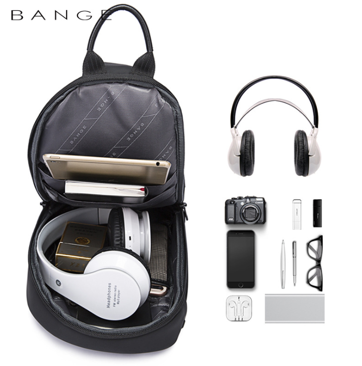 BANGE New Men Anti Theft Waterproof toiletry wash bag travel high quality men