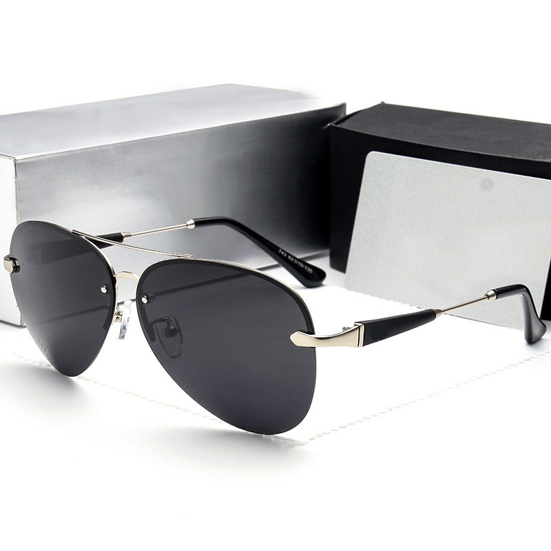 Polarized Sunglasses For Women New Vintage Metal Toads Live Broadcast Sunglasses For Men's Travel And Vacation