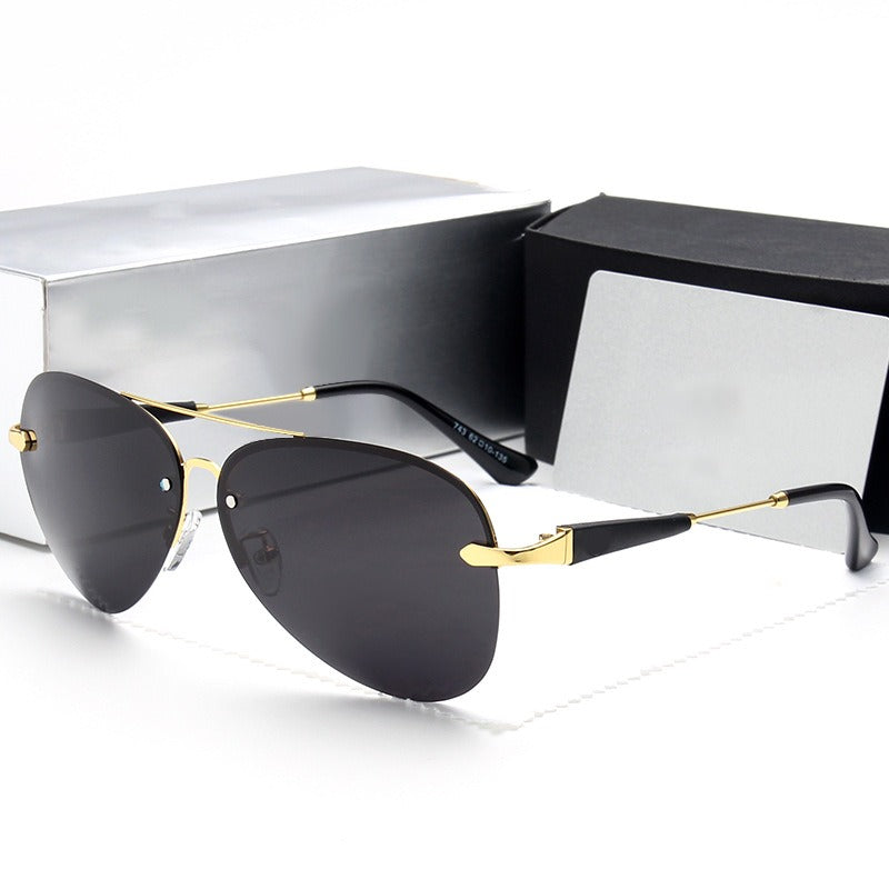 Polarized Sunglasses For Women New Vintage Metal Toads Live Broadcast Sunglasses For Men's Travel And Vacation