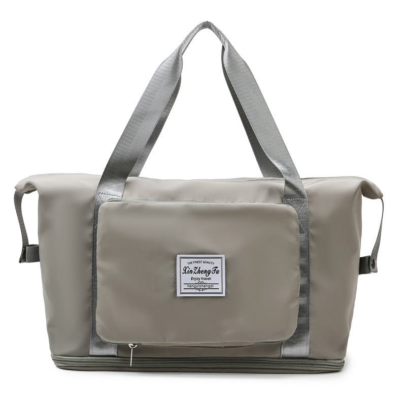 Dry And Wet Separation Fitness Swimming Bag Portable Large Capacity One-Shoulder Ready-To-Produce Boarding Bag Folding Travel Bag