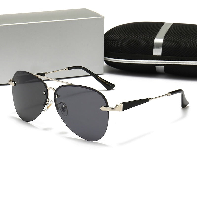 Polarized Sunglasses For Women New Vintage Metal Toads Live Broadcast Sunglasses For Men's Travel And Vacation